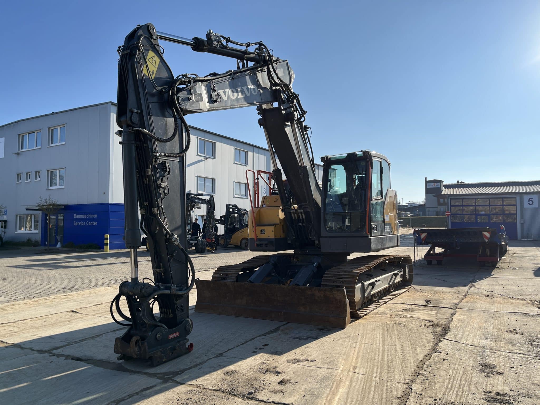 Gebrauchte Baumaschinen – Volvo ECR235EL