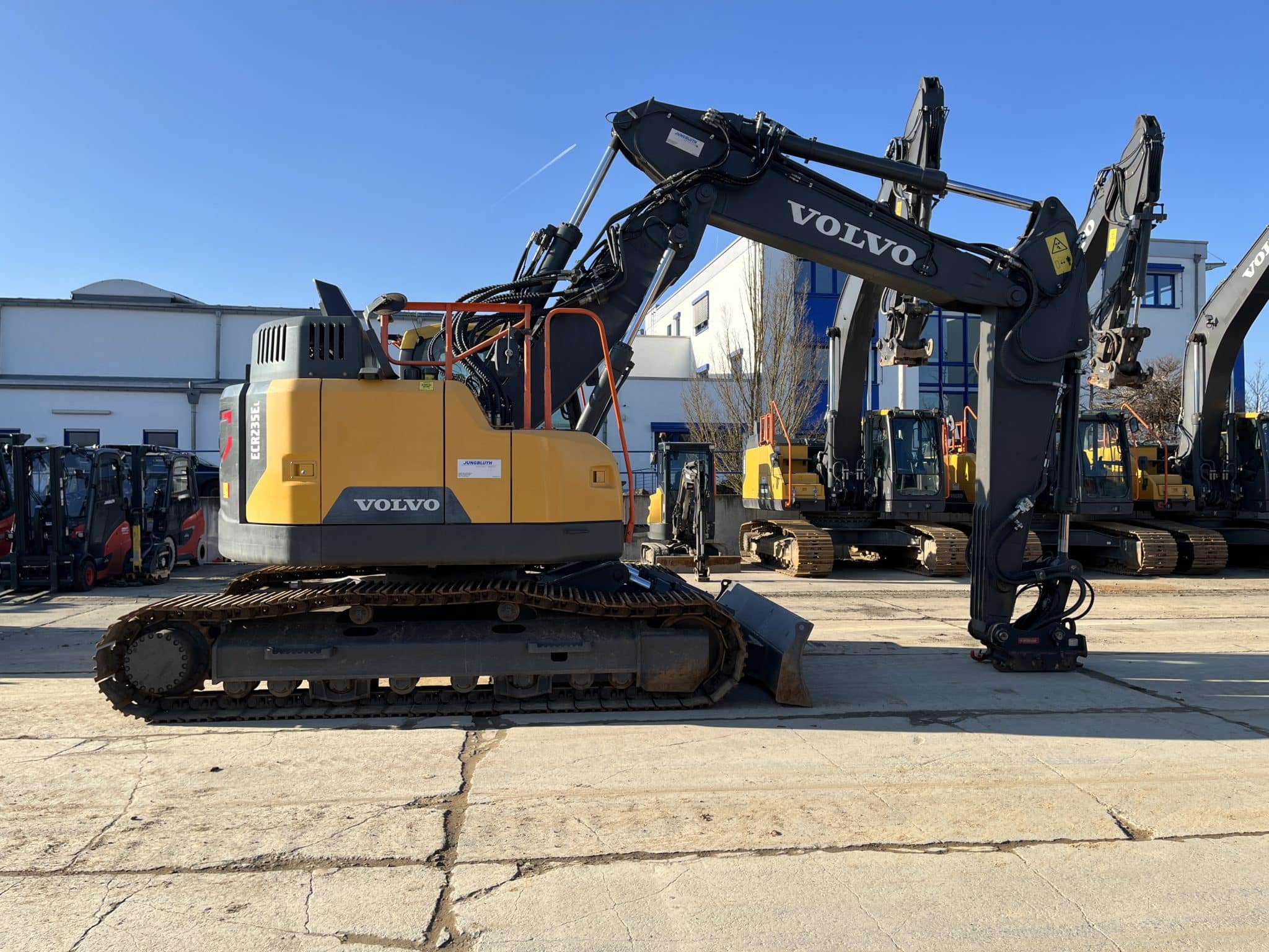 Gebrauchte Baumaschinen – Volvo ECR235EL