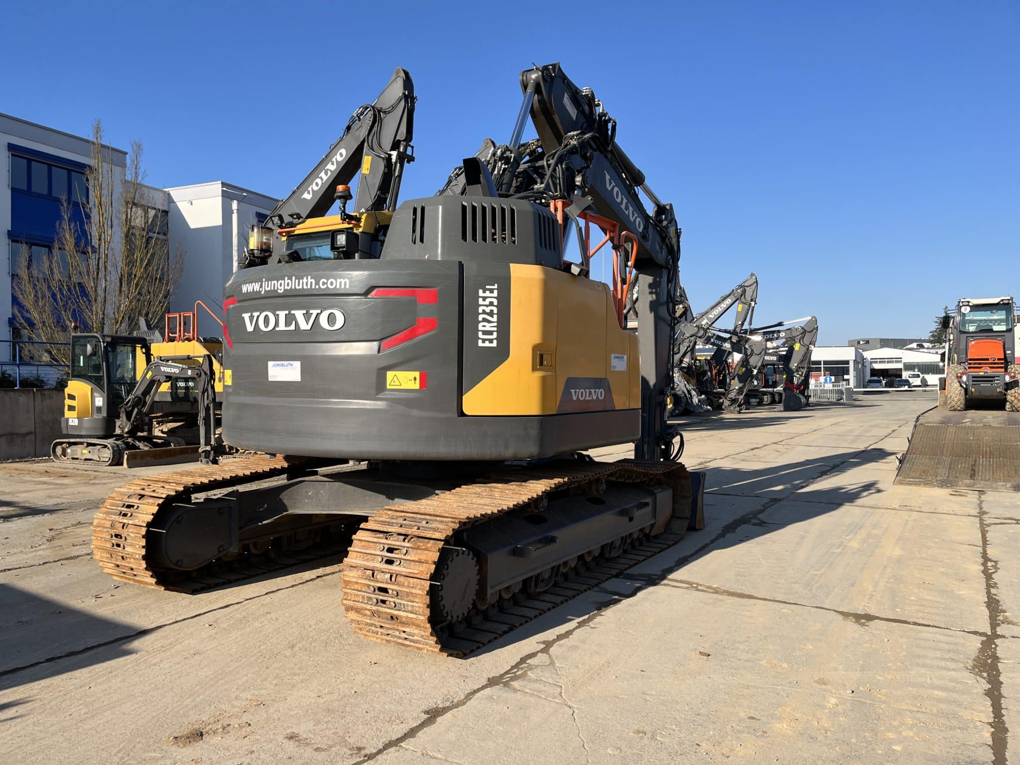 Gebrauchte Baumaschinen – Volvo ECR235EL