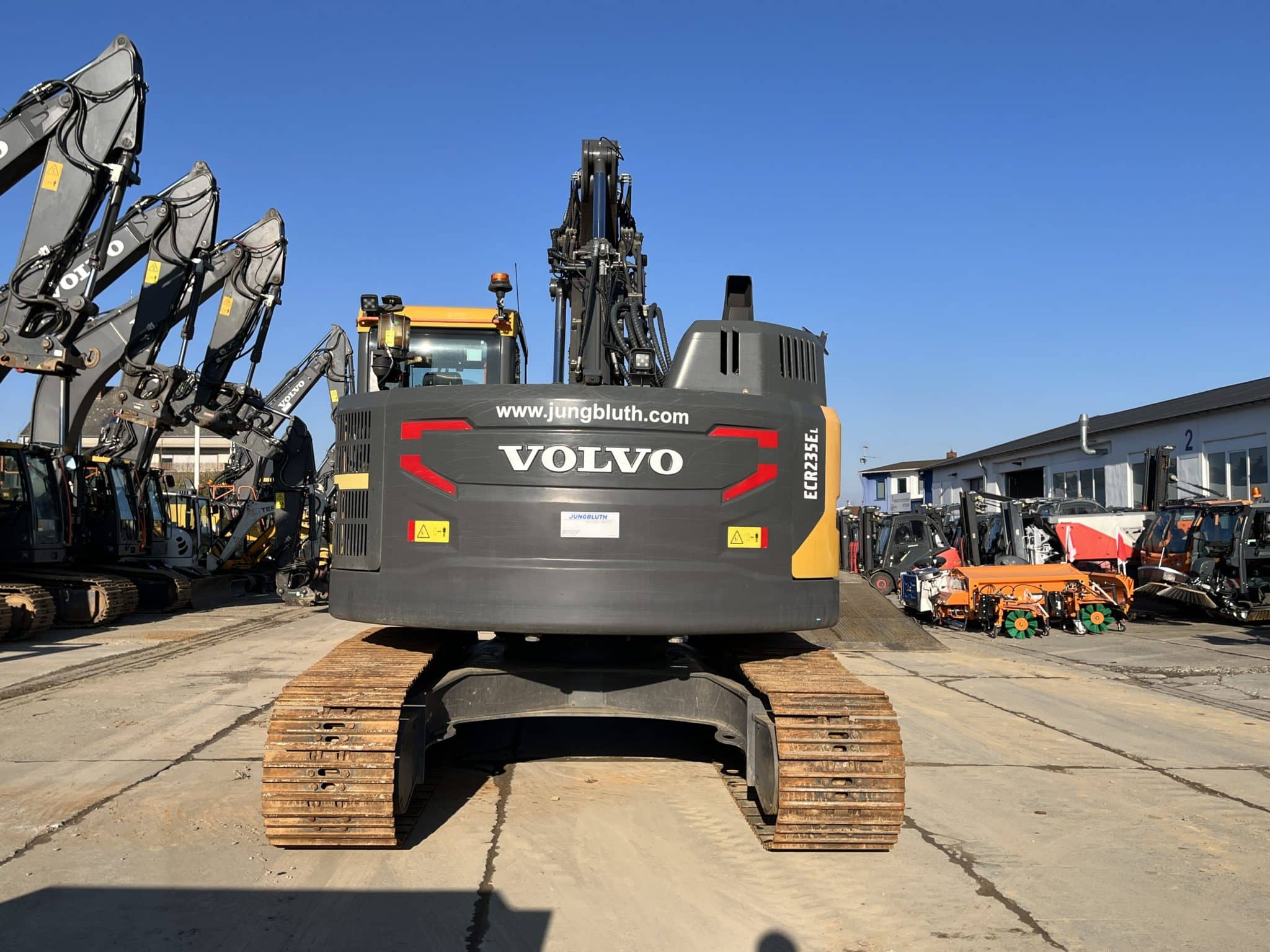 Gebrauchte Baumaschinen – Volvo ECR235EL