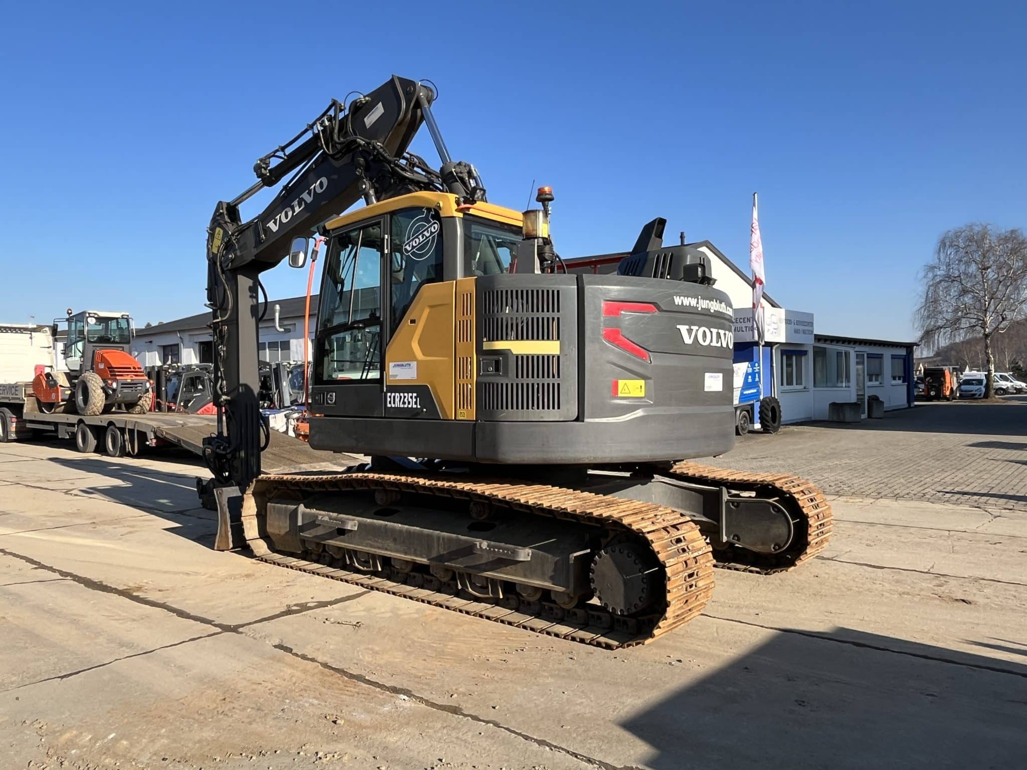 Gebrauchte Baumaschinen – Volvo ECR235EL