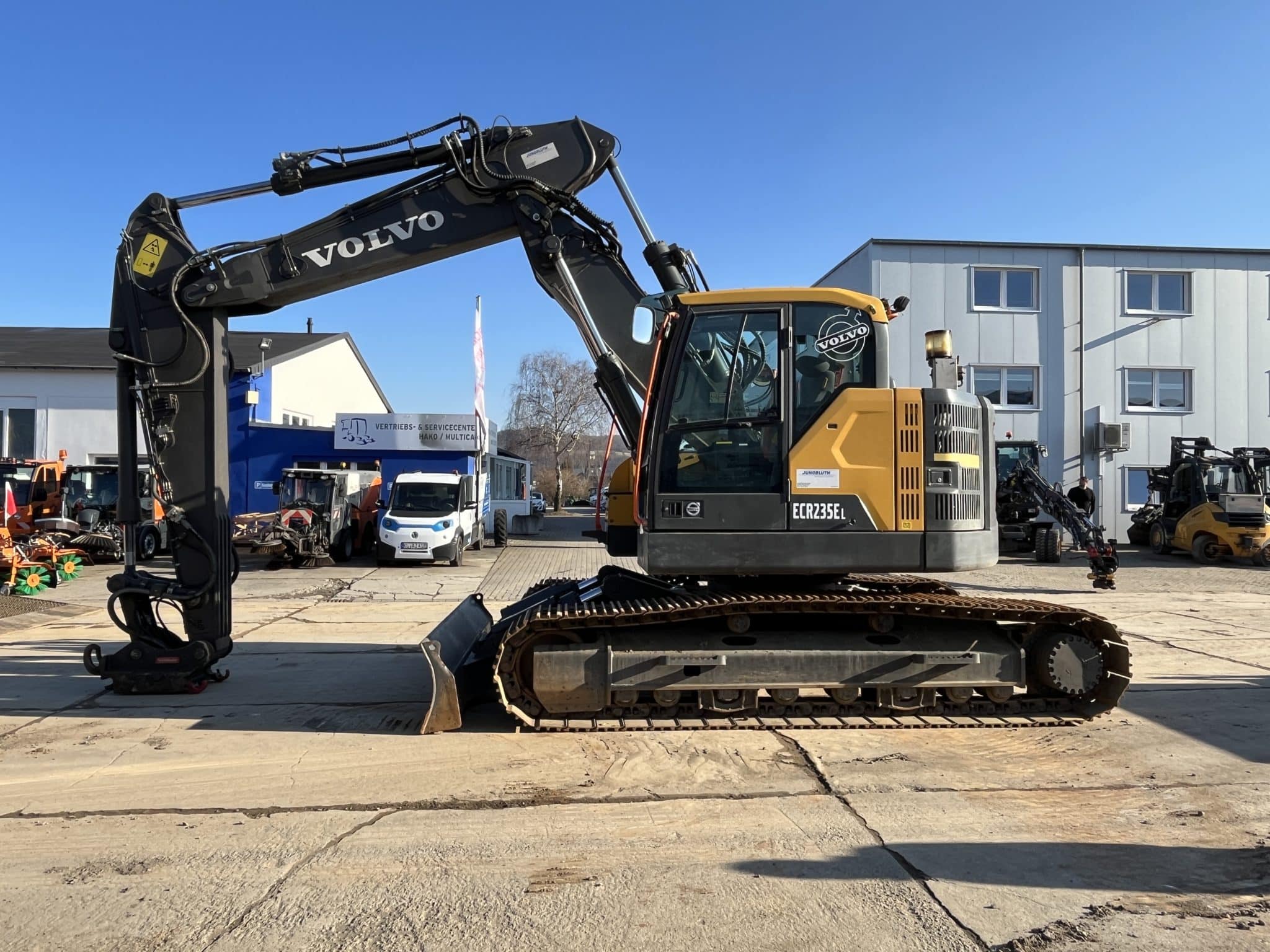 Gebrauchte Baumaschinen – Volvo ECR235EL