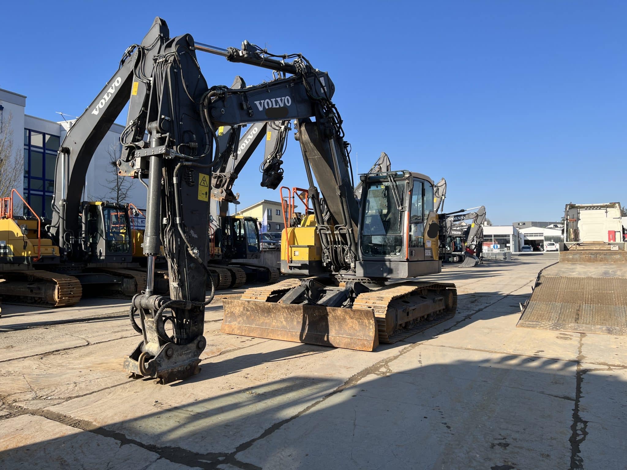 Gebrauchte Baumaschinen – Volvo ECR235EL