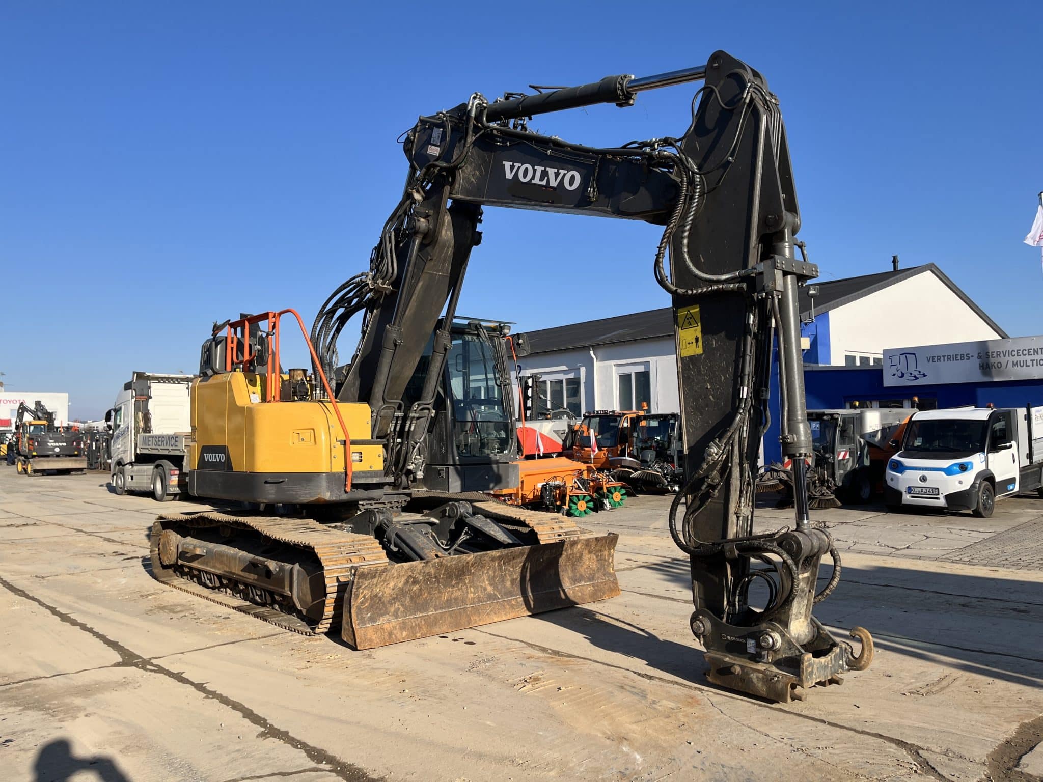 Gebrauchte Baumaschinen – Volvo ECR235EL