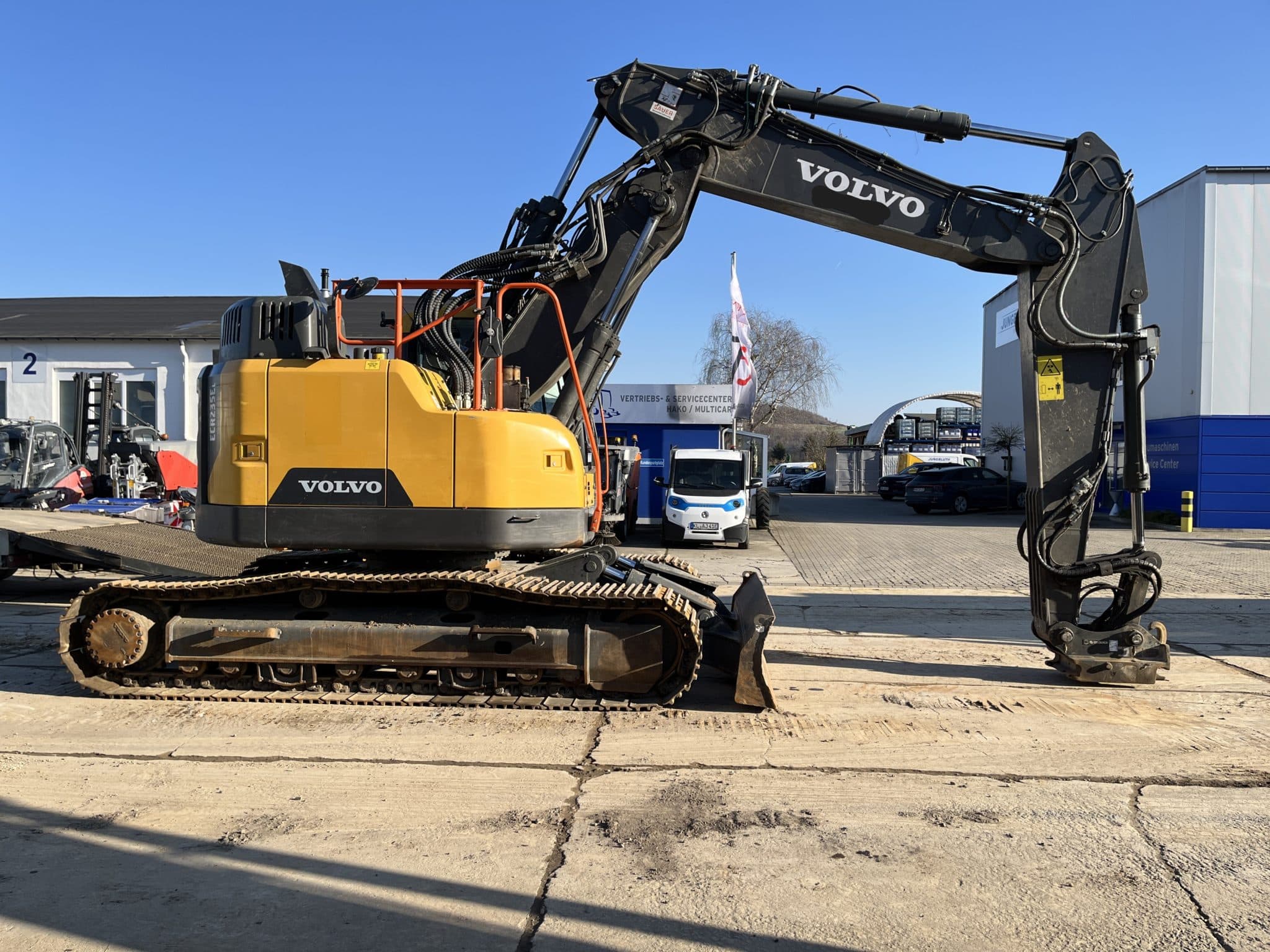 Gebrauchte Baumaschinen – Volvo ECR235EL