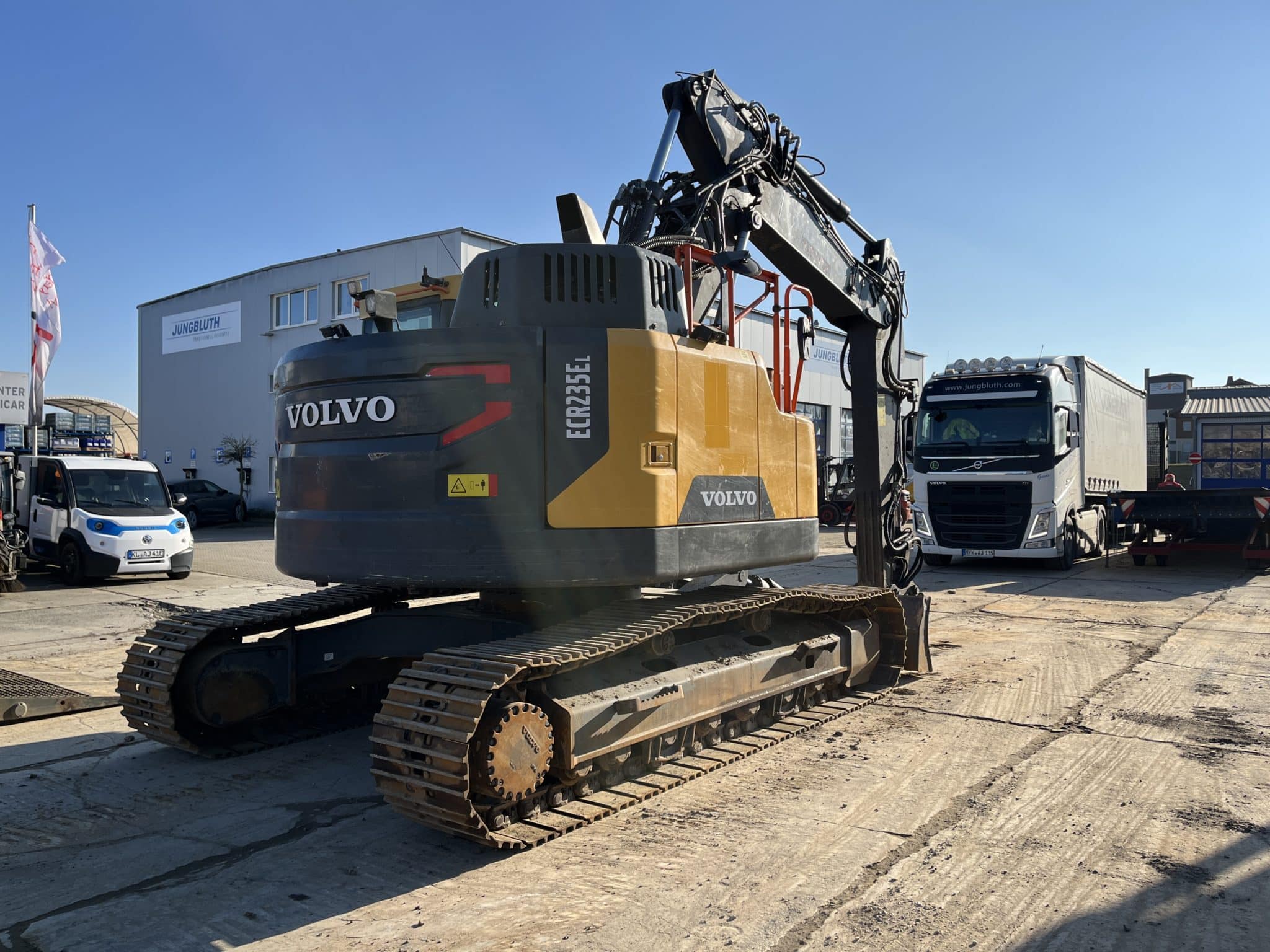 Gebrauchte Baumaschinen – Volvo ECR235EL