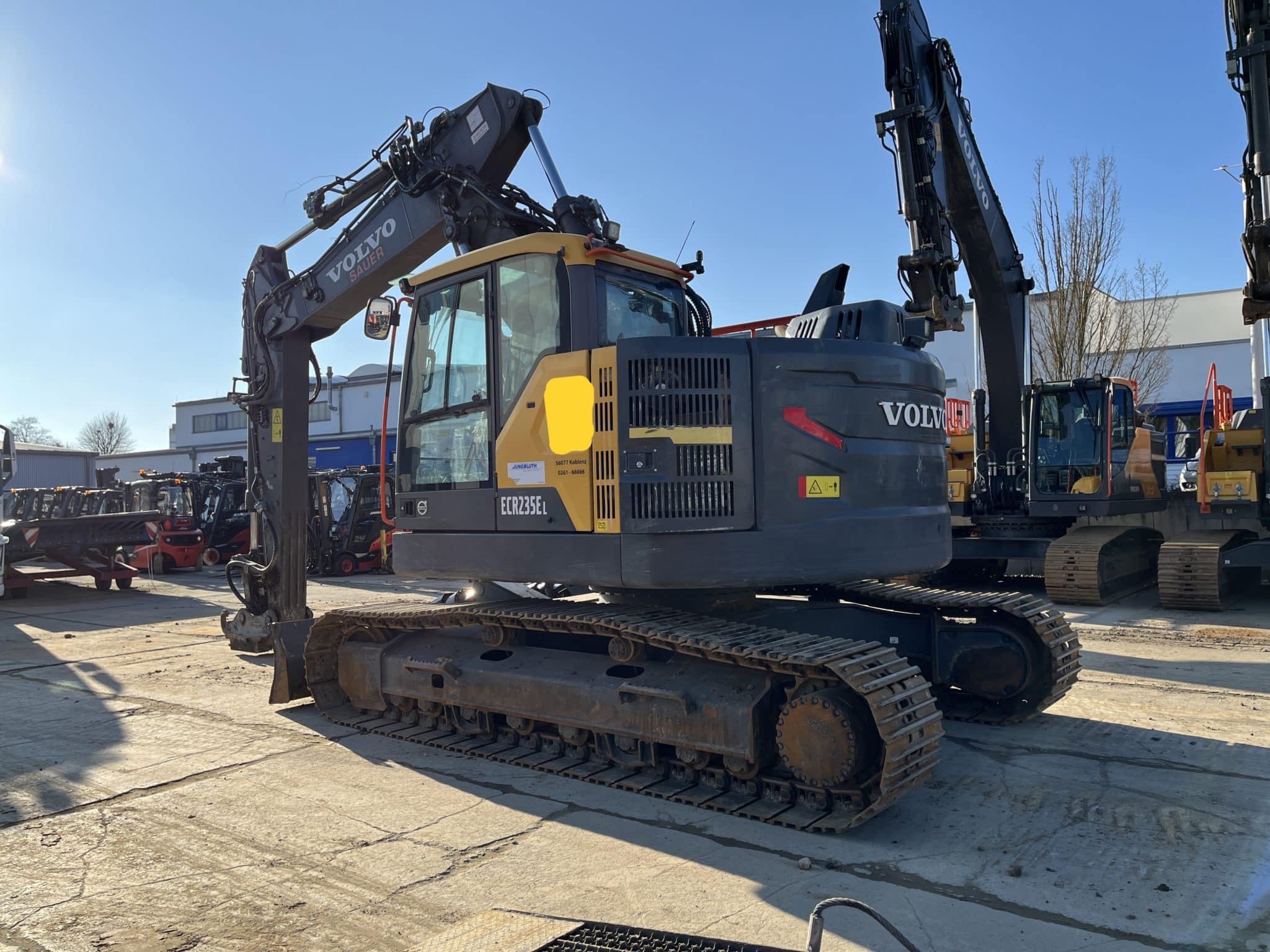 Gebrauchte Baumaschinen – Volvo ECR235EL