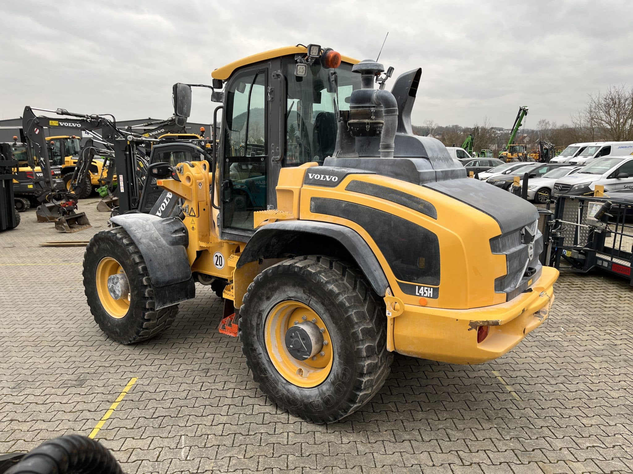 Gebrauchte Baumaschinen – Volvo L45H