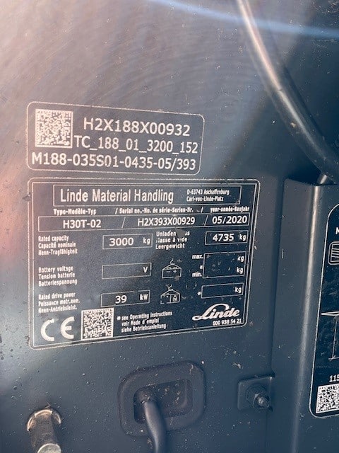 Gebrauchte Stapler – Linde H30T
