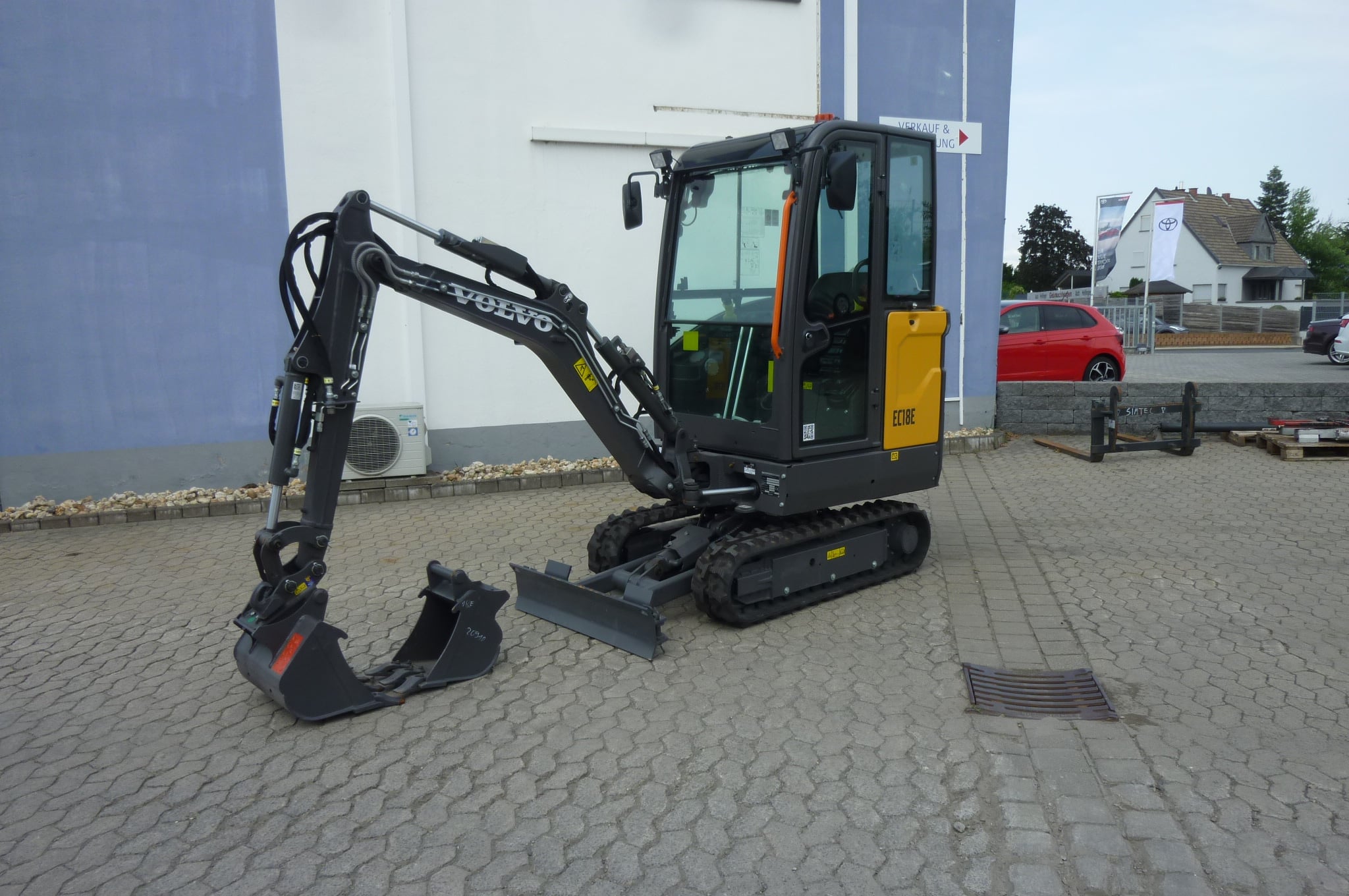 Gebrauchte Baumaschinen – Volvo EC18E