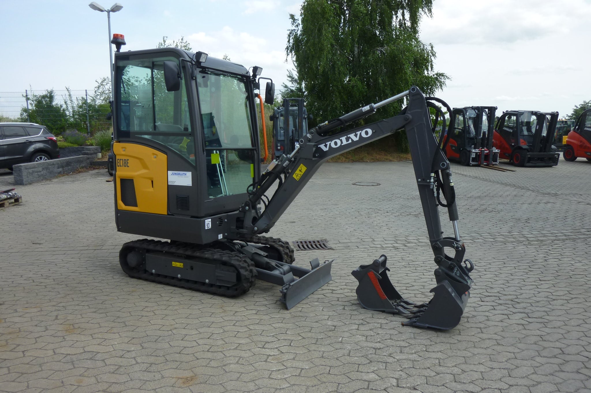 Gebrauchte Baumaschinen – Volvo EC18E