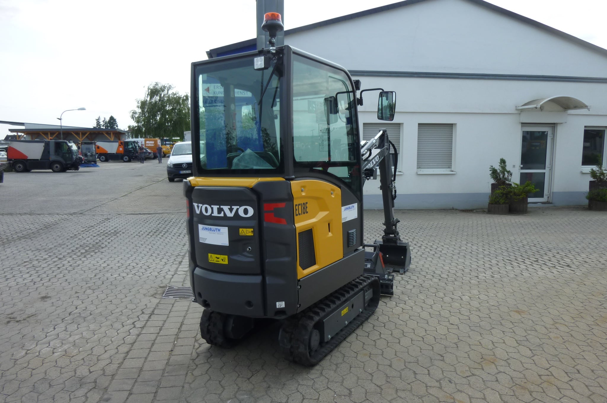 Gebrauchte Baumaschinen – Volvo EC18E