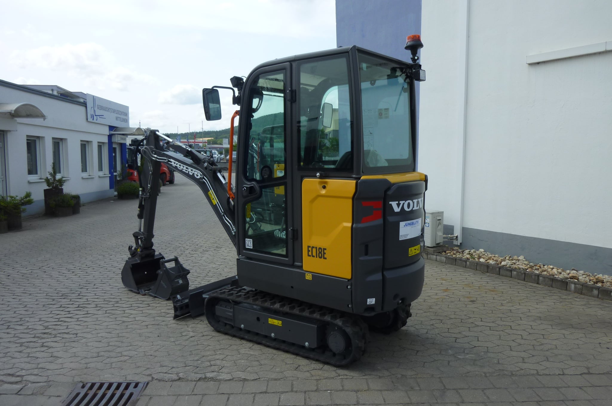 Gebrauchte Baumaschinen – Volvo EC18E