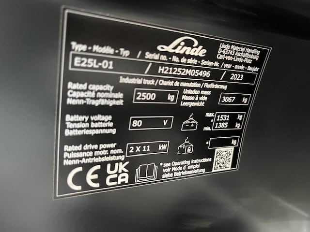 Gebrauchte Elektro 4-Rad – Linde E25L