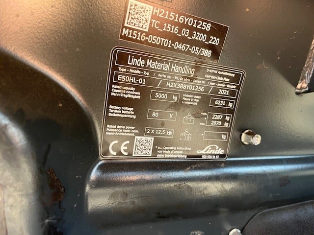 Gebrauchte Elektro 4-Rad – Linde E50HL