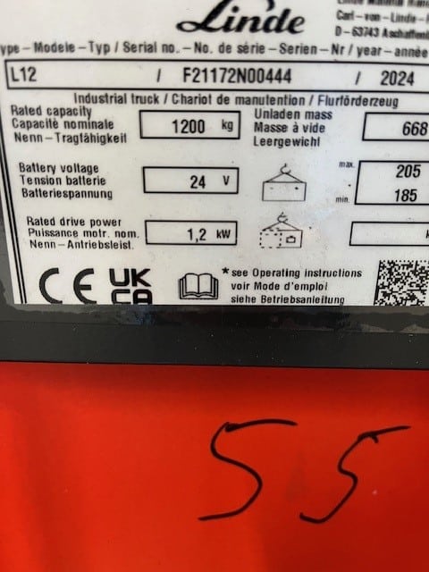 Gebrauchte Hochhubwagen – Linde L12