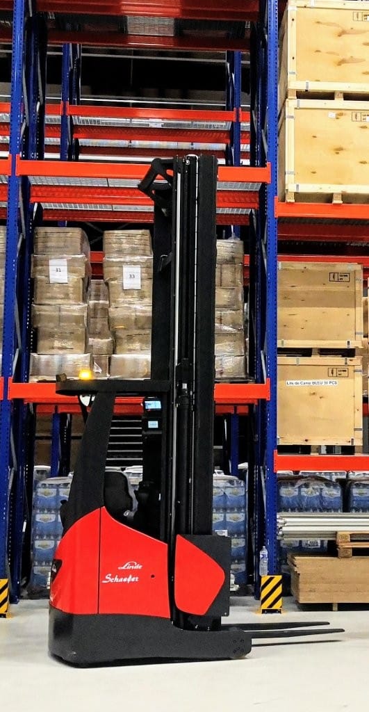 Gebrauchte Schubmaststapler – Linde R17X