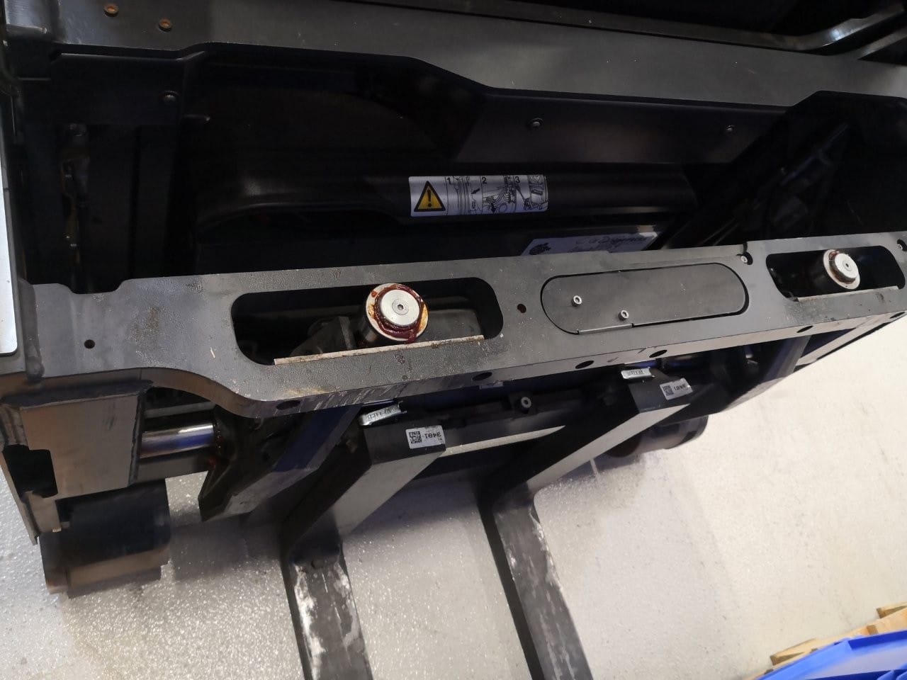 Gebrauchte Schubmaststapler – Linde R17X