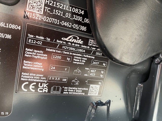 Gebrauchte Elektro 3-Rad – Linde E12