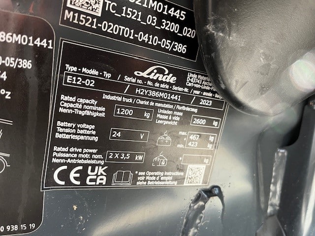 Gebrauchte Elektro 3-Rad – Linde E12