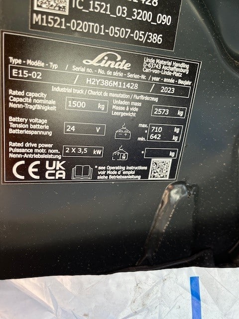 Gebrauchte Elektro 3-Rad – Linde E15