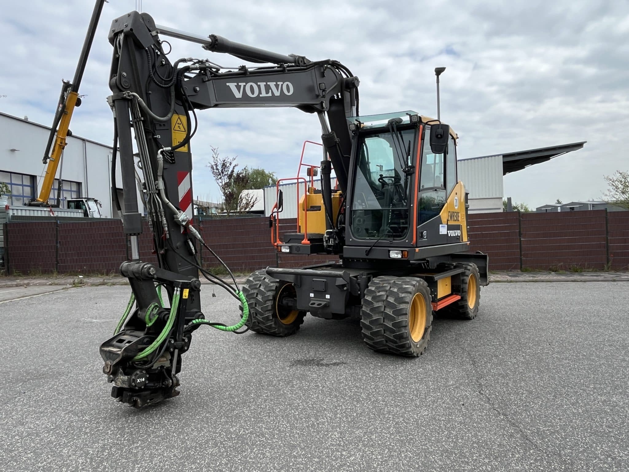 Gebrauchte Baumaschinen – Volvo EWR130E