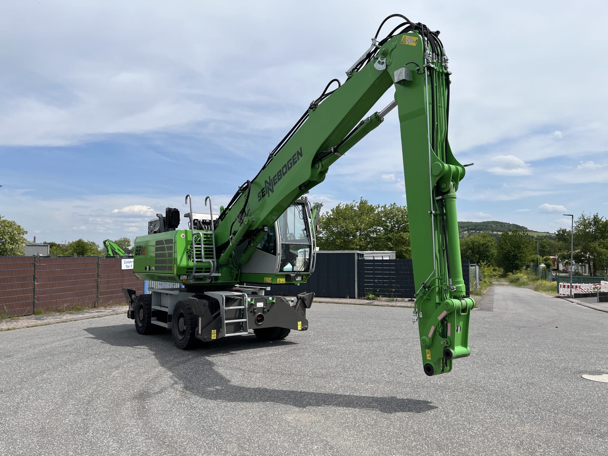 Gebrauchte Baumaschinen – Sennebogen 821ME