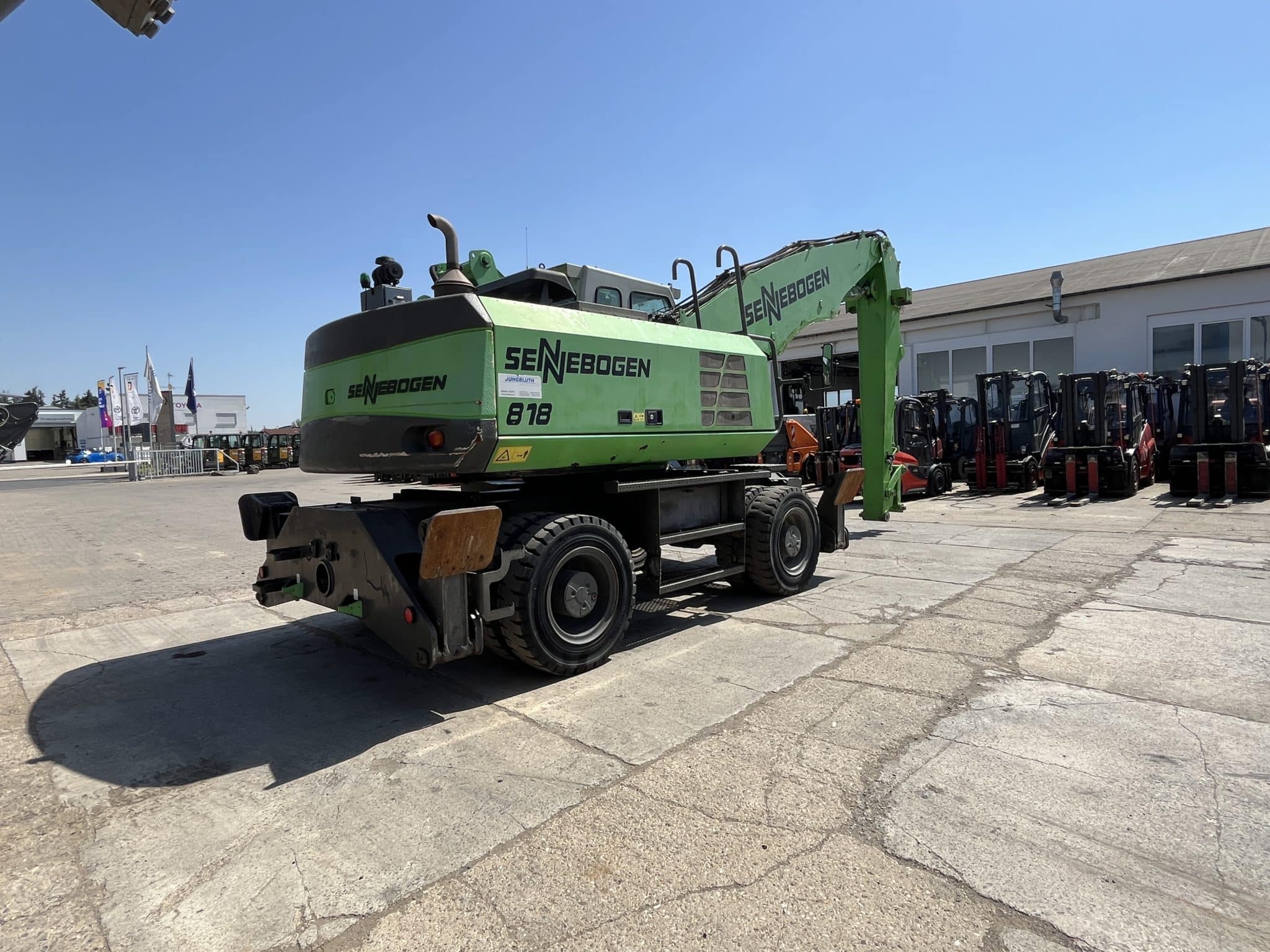 Gebrauchte Baumaschinen – Sennebogen 818