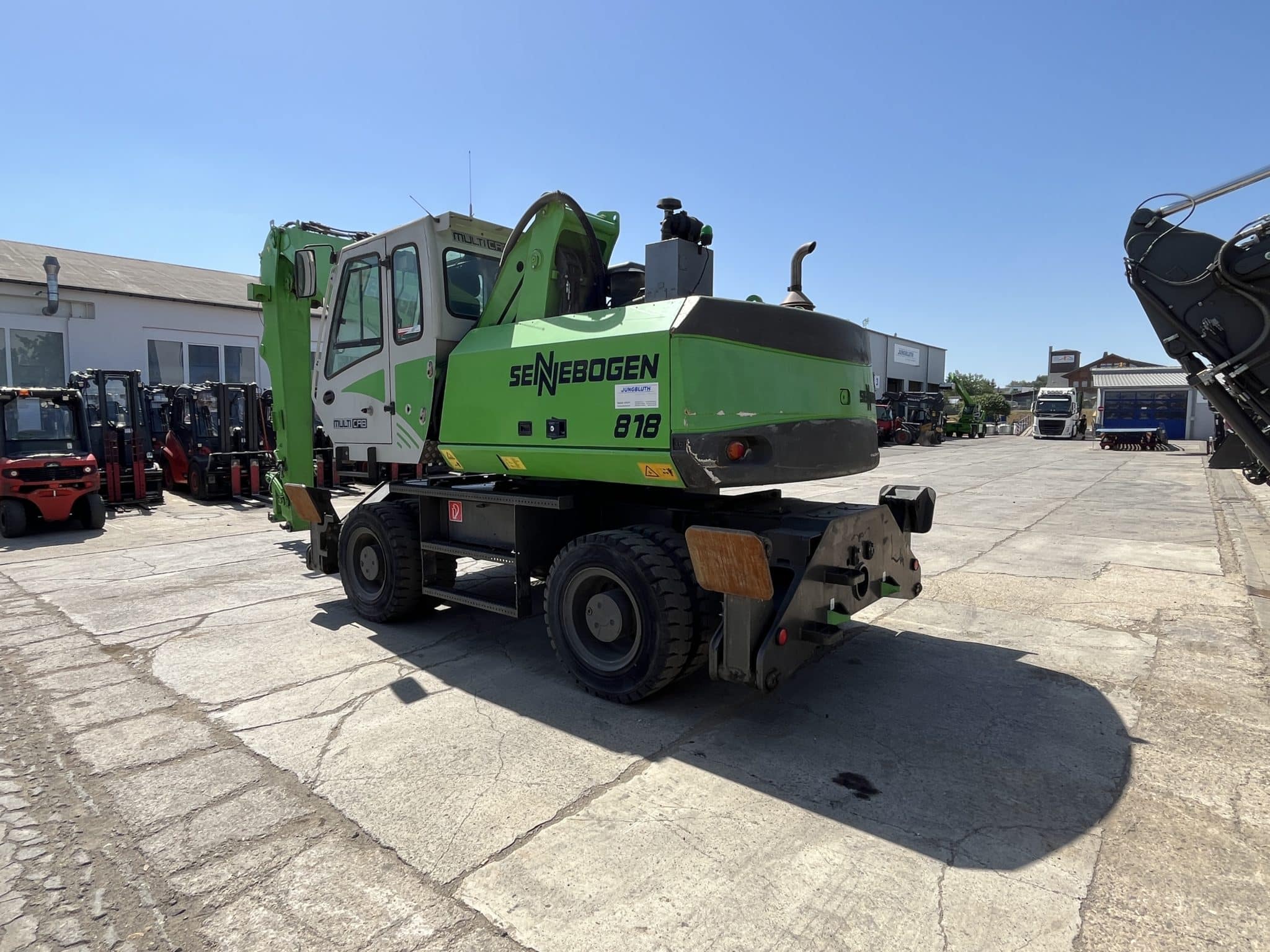 Gebrauchte Baumaschinen – Sennebogen 818