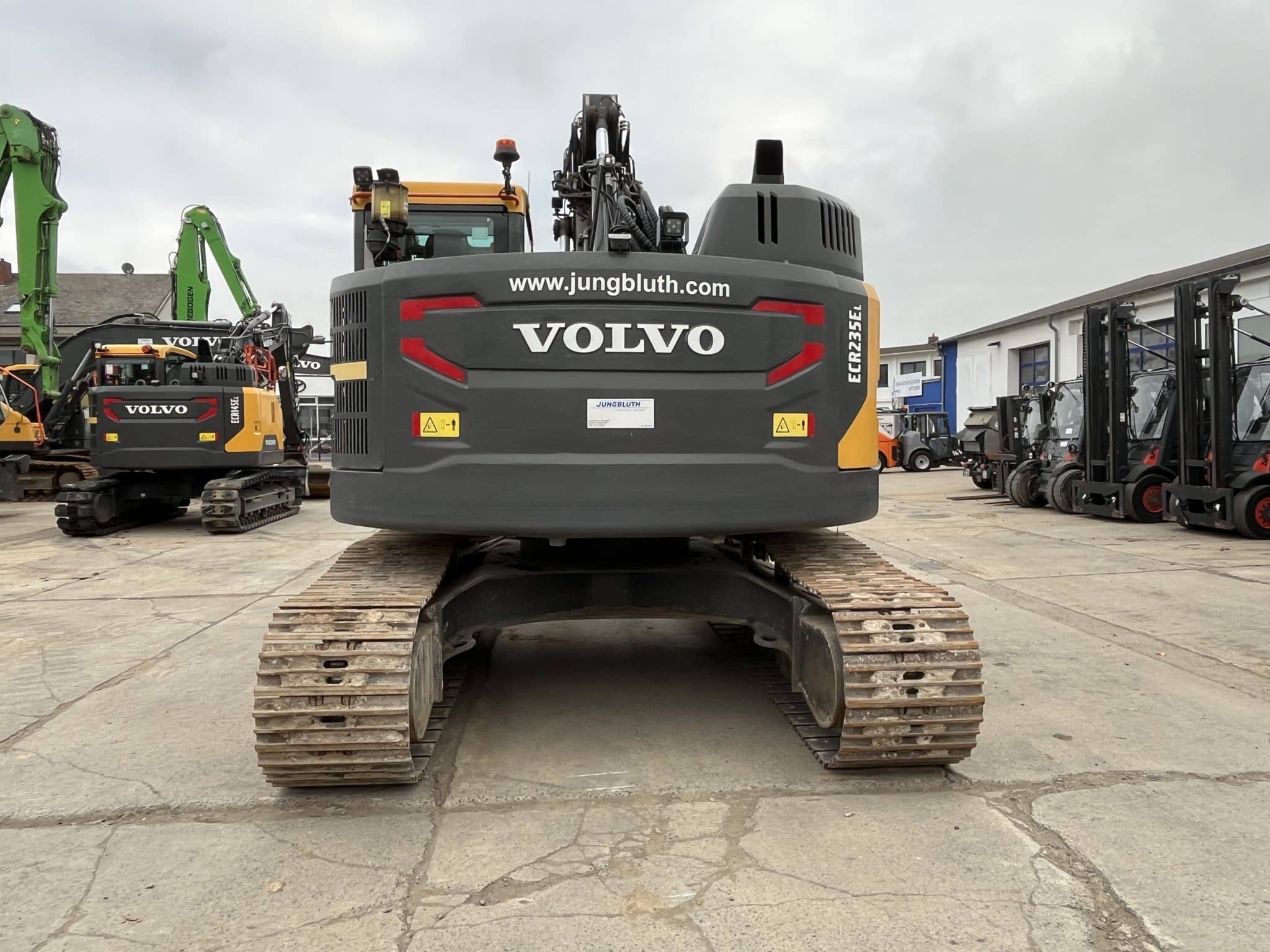 Gebrauchte Baumaschinen – Volvo ECR235EL