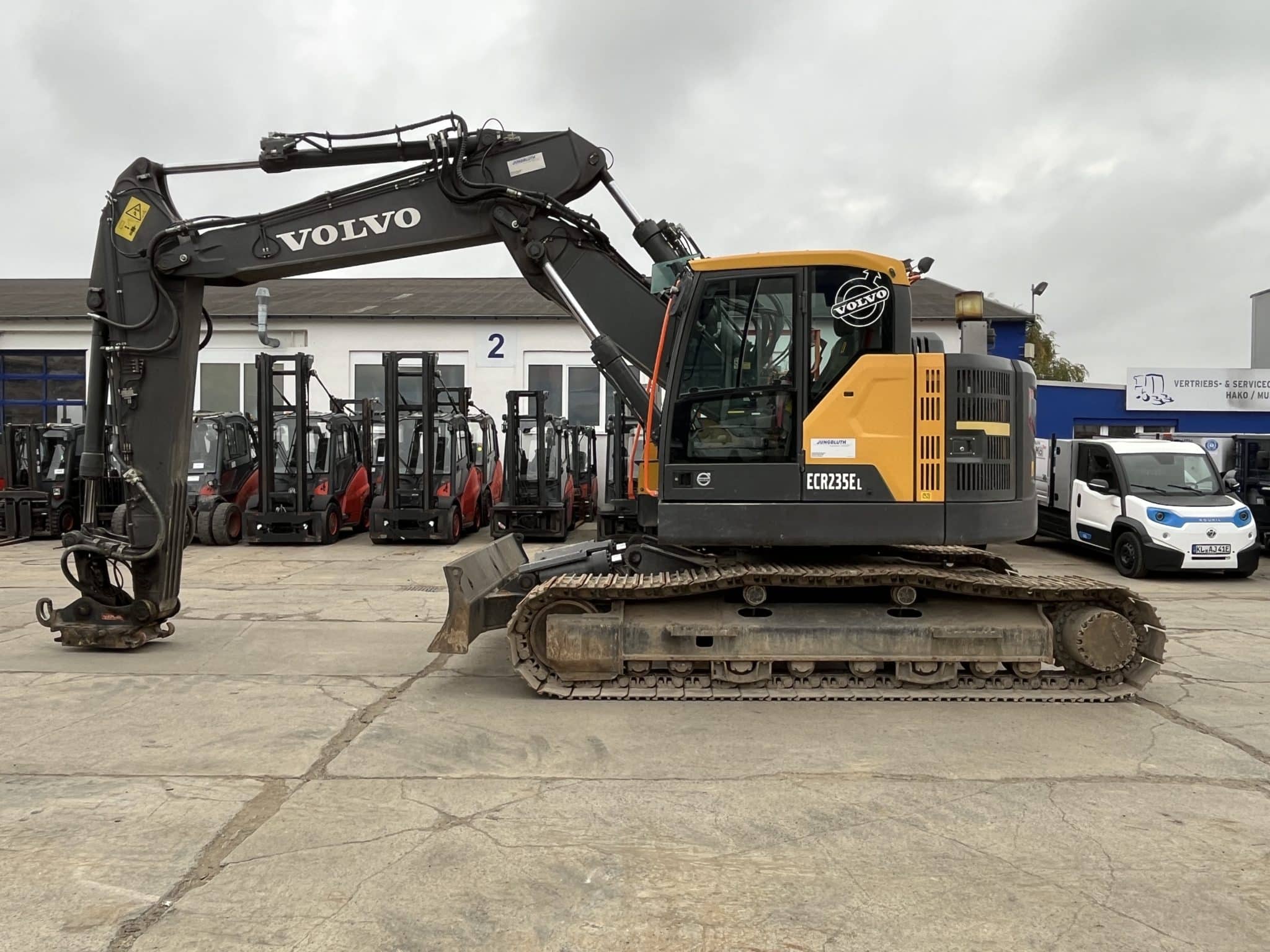 Gebrauchte Baumaschinen – Volvo ECR235EL