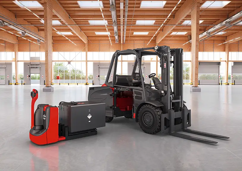 Elektrostapler - Batterie